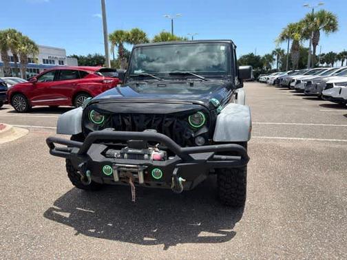 Black 2015 Jeep Wrangler Sport