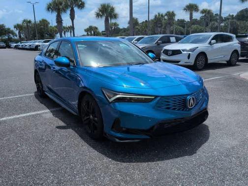 Blue 2026 Acura Integra A-Spec Technology