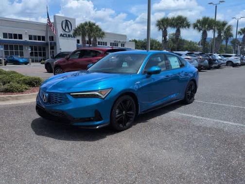 Blue 2026 Acura Integra A-Spec Technology