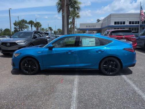 Blue 2026 Acura Integra A-Spec Technology