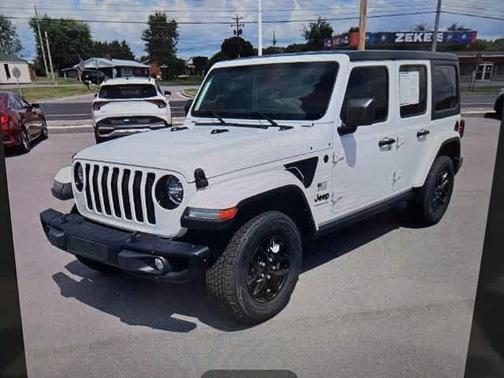 White 2023 Jeep Wrangler Sport