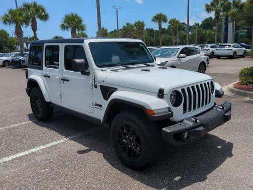 White 2023 Jeep Wrangler Sport