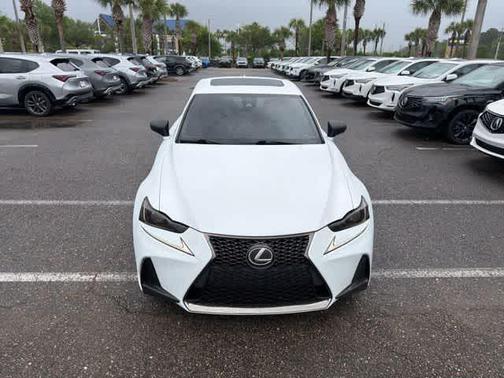 White 2017 Lexus IS 200t Base