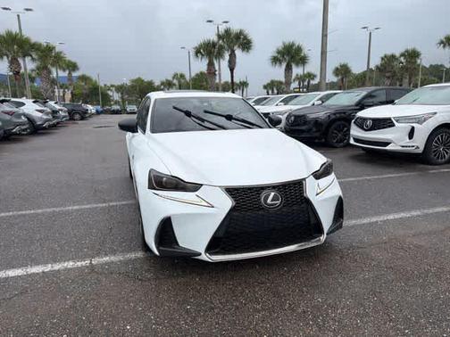 White 2017 Lexus IS 200t Base