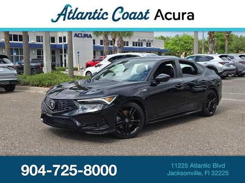 Black 2026 Acura Integra w/A-Spec Package