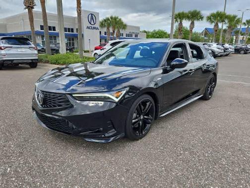 Black 2026 Acura Integra w/A-Spec Package