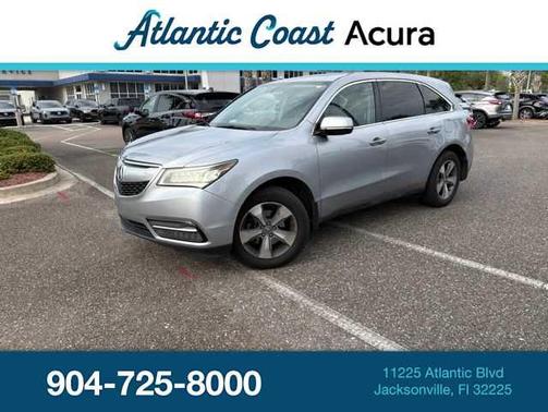Silver 2016 Acura MDX