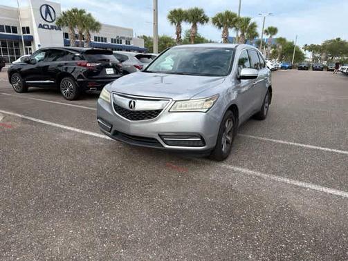 Silver 2016 Acura MDX