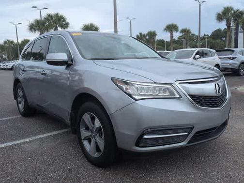 Silver 2016 Acura MDX