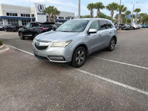 Silver 2016 Acura MDX
