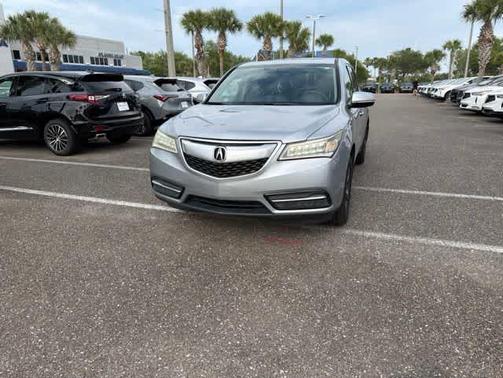 Silver 2016 Acura MDX