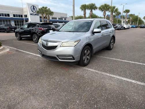 Silver 2016 Acura MDX
