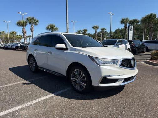 White 2018 Acura MDX 3.5L w/Technology Package