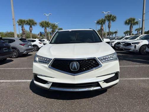 White 2018 Acura MDX 3.5L w/Technology Package