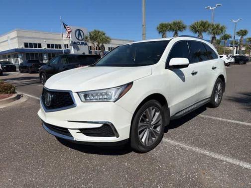 White 2018 Acura MDX 3.5L w/Technology Package
