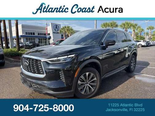 Mineral Black 2023 INFINITI QX60 Pure