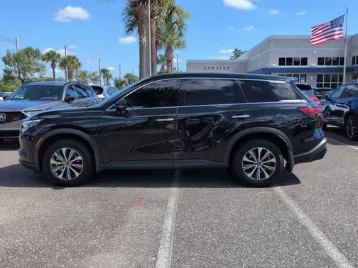 Mineral Black 2023 INFINITI QX60 Pure