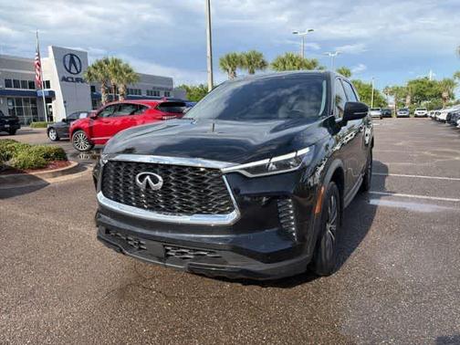Mineral Black 2023 INFINITI QX60 Pure