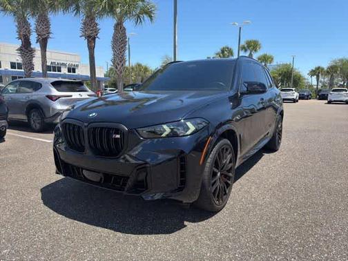 Black 2025 BMW X5 M60i