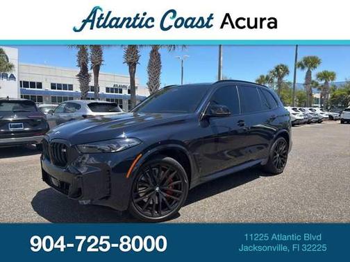 Black 2025 BMW X5 M60i