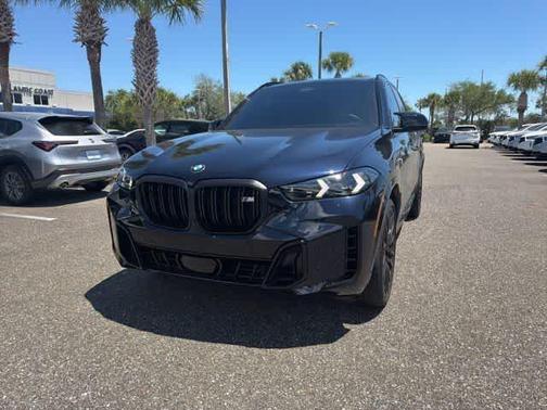 Black 2025 BMW X5 M60i