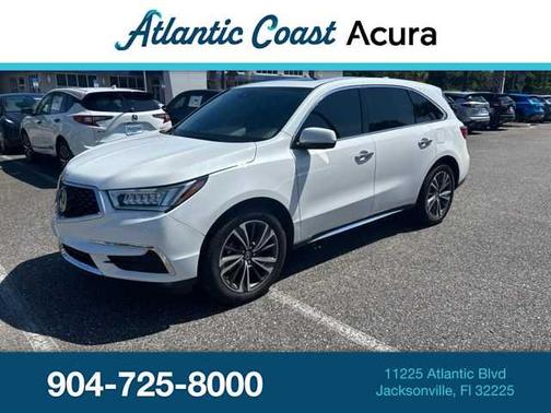 White 2020 Acura MDX 3.5L w/Technology Package