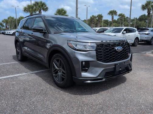 Gray 2025 Ford Explorer ST