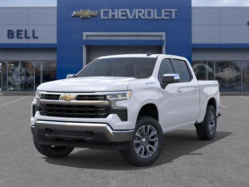 Summit White 2026 Chevrolet Silverado 1500 LT