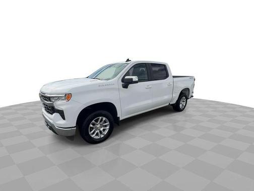 Summit White 2025 Chevrolet Silverado 1500 LT