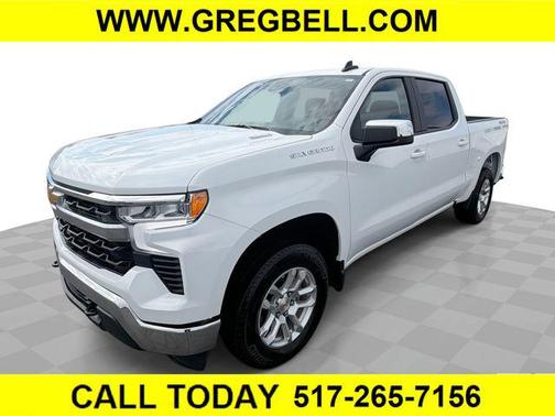 Summit White 2025 Chevrolet Silverado 1500 LT