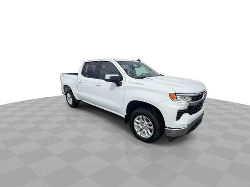 Summit White 2025 Chevrolet Silverado 1500 LT