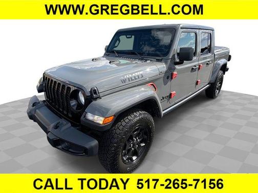 Sting-Gray Clearcoat 2021 Jeep Gladiator Willys