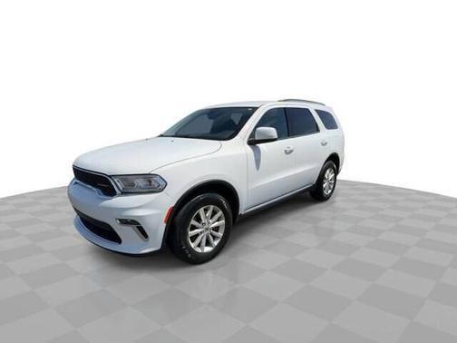 White Knuckle Clearcoat 2021 Dodge Durango SXT Plus