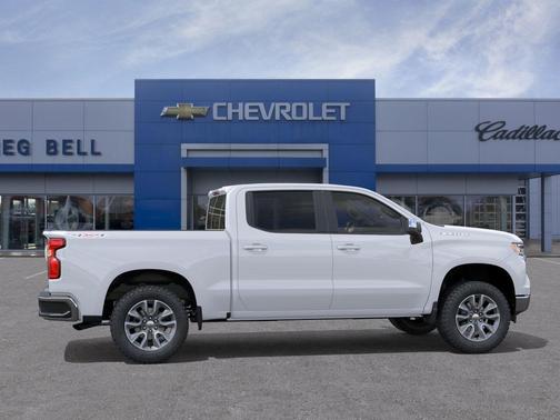 Summit White 2026 Chevrolet Silverado 1500 LT
