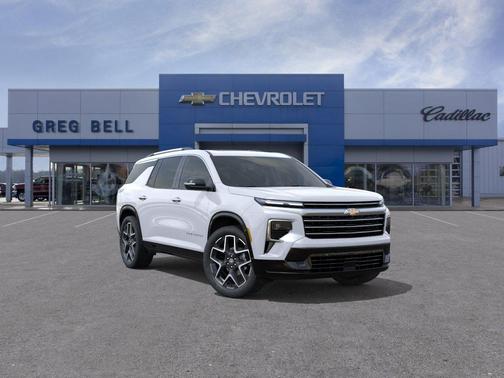 Polar White Tricoat 2026 Chevrolet Traverse High Country