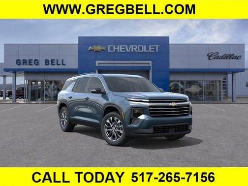 Lakeshore Blue Metallic 2026 Chevrolet Traverse LT