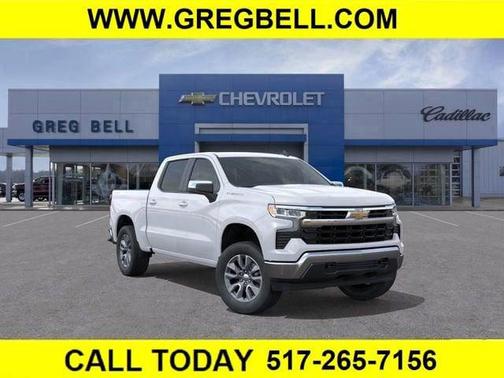 Summit White 2026 Chevrolet Silverado 1500 LT