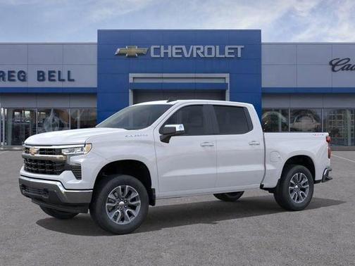 Summit White 2026 Chevrolet Silverado 1500 LT