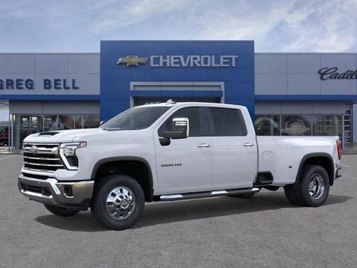 Summit White 2026 Chevrolet Silverado 3500 LTZ
