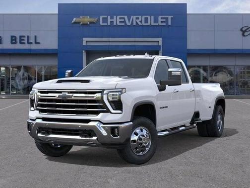 Summit White 2026 Chevrolet Silverado 3500 LTZ