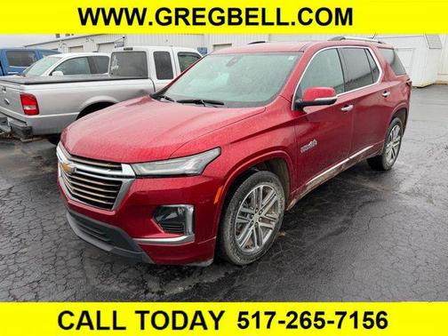 Radiant Red Tintcoat 2023 Chevrolet Traverse High Country