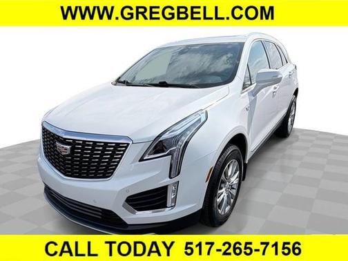 Crystal White Tricoat 2023 Cadillac XT5 Premium Luxury