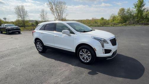 Crystal White Tricoat 2023 Cadillac XT5 Premium Luxury