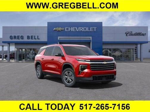 Radiant Red Tintcoat 2025 Chevrolet Traverse LT