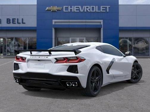 Arctic White 2026 Chevrolet Corvette Stingray w/2LT