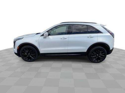 Crystal White Tricoat 2023 Cadillac XT4 Sport