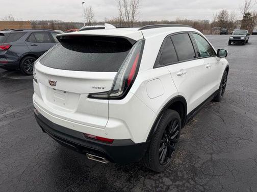 Crystal White Tricoat 2023 Cadillac XT4 Sport