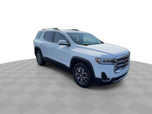 Summit White 2023 GMC Acadia SLT