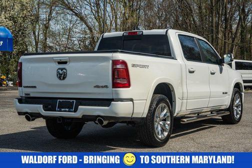 Bright White Clearcoat 2022 RAM 1500 Laramie