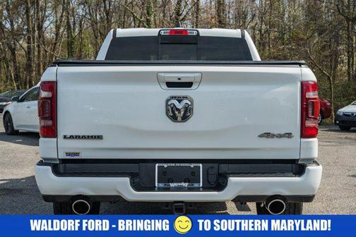 Bright White Clearcoat 2022 RAM 1500 Laramie